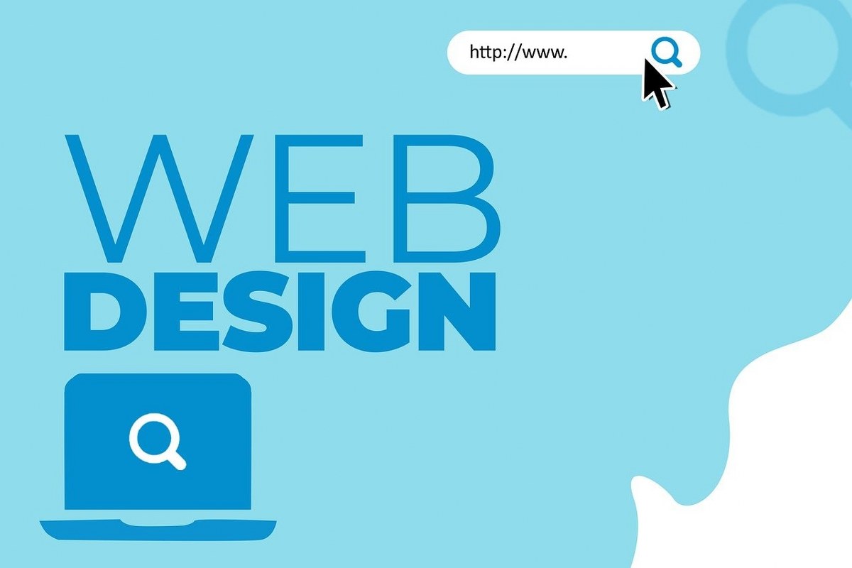 Web design illustration.
