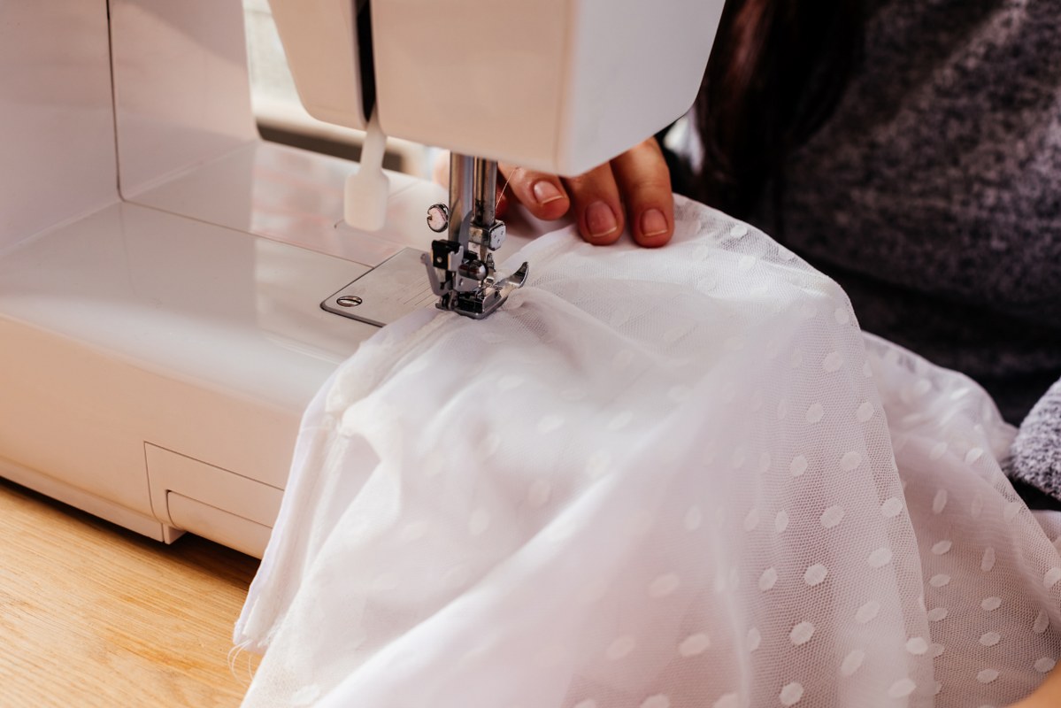 Wedding Dressmaker repurposing White Vintage Wedding Dress