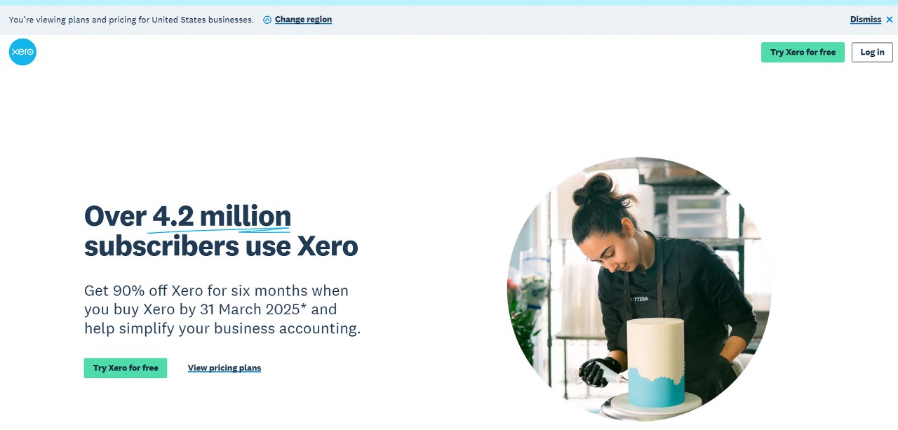 Xero, a business accounting platform.