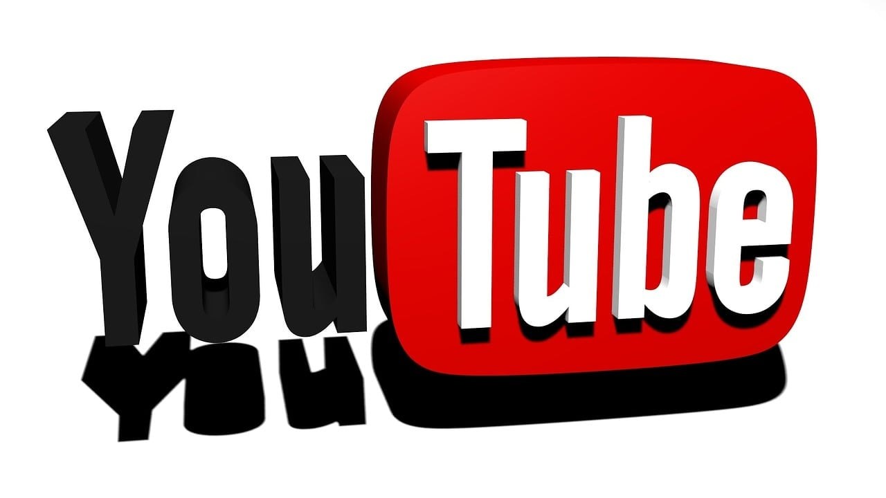 YouTube logo.