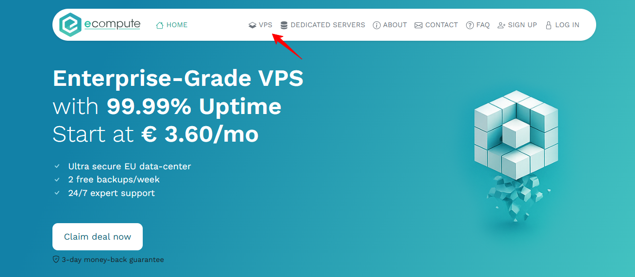 VPS button