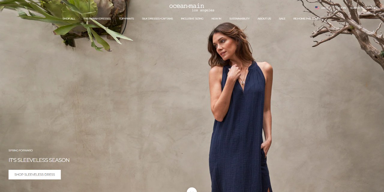 ocean+main's website.