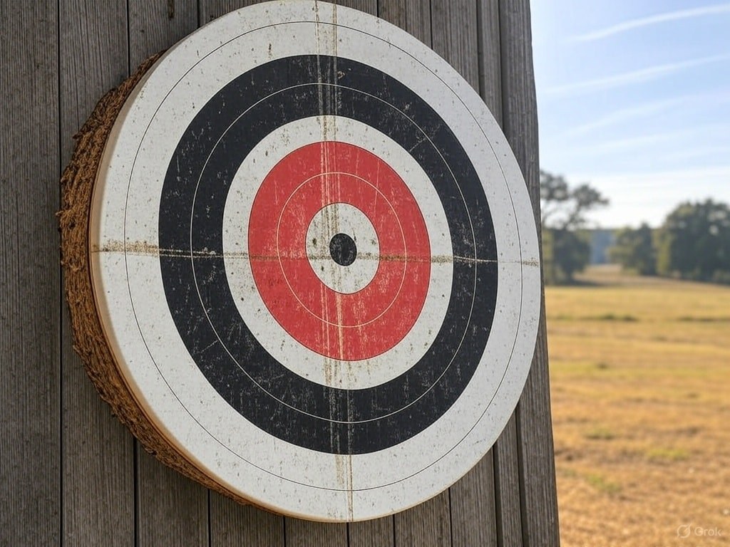 A bullseye.