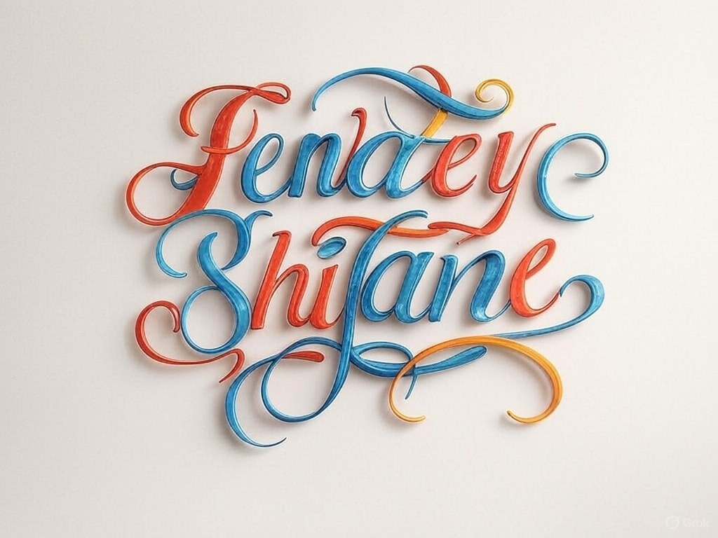 A specific kind of typeface.