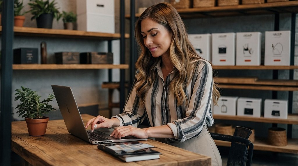 An e-commerce shopper.
