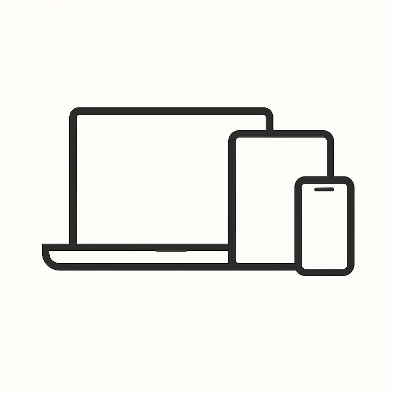 An outline of different devices.