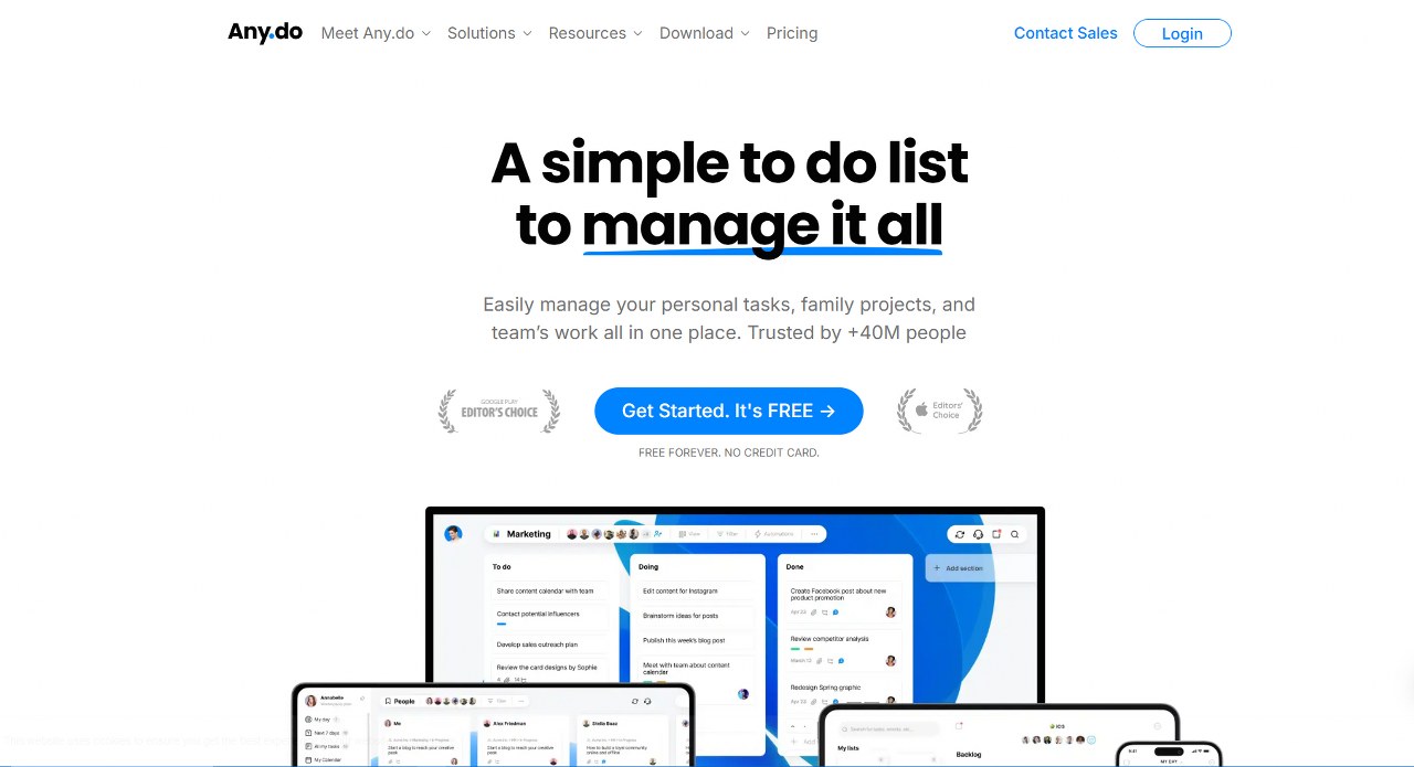 Any.do website.