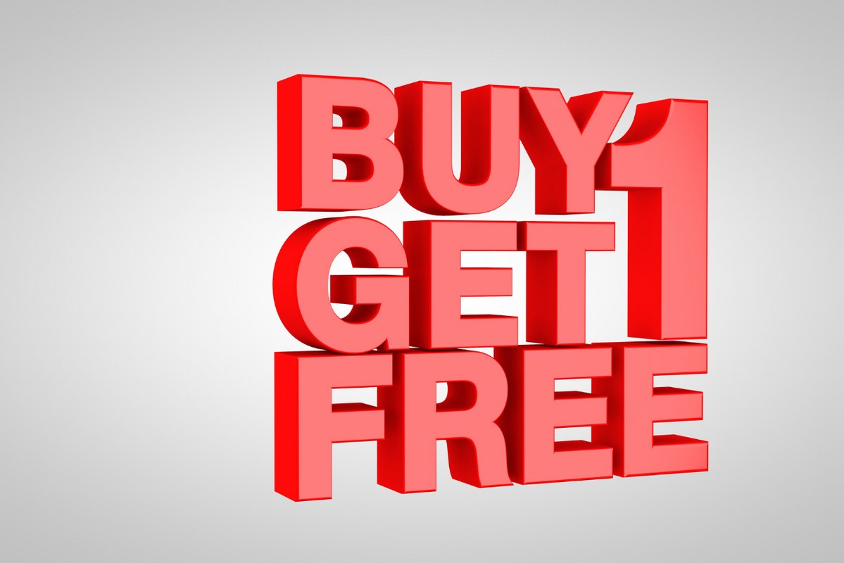 Buy One Get One Free slogo.