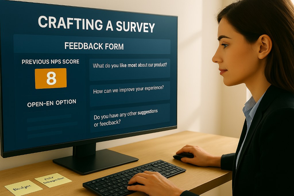 Crafting a survey.