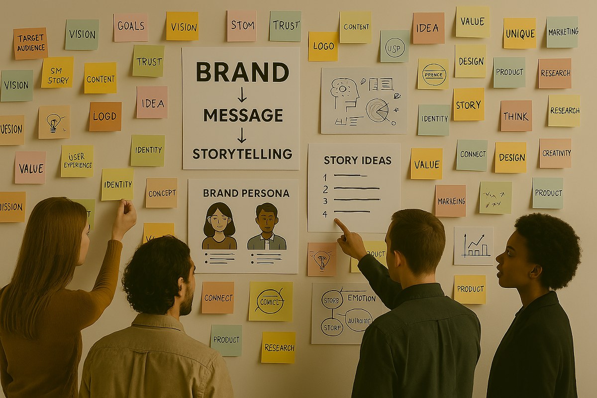 Creative brainstorming.
