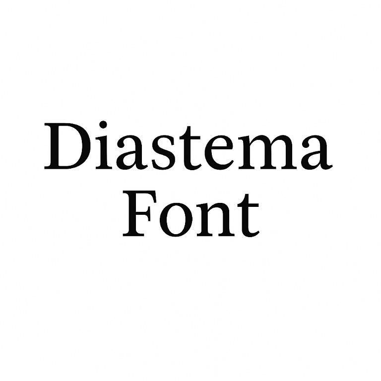 Diastema Font.