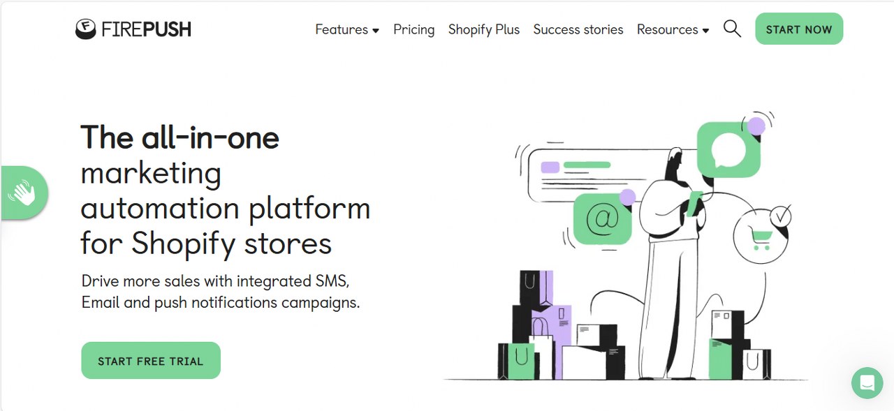 FirePush website