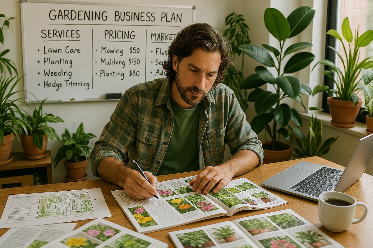 Gardening business owner.