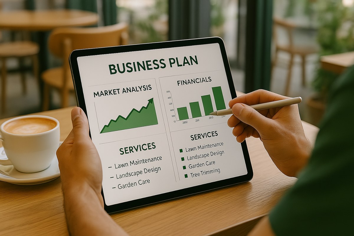 Gardening business plan and analysis.