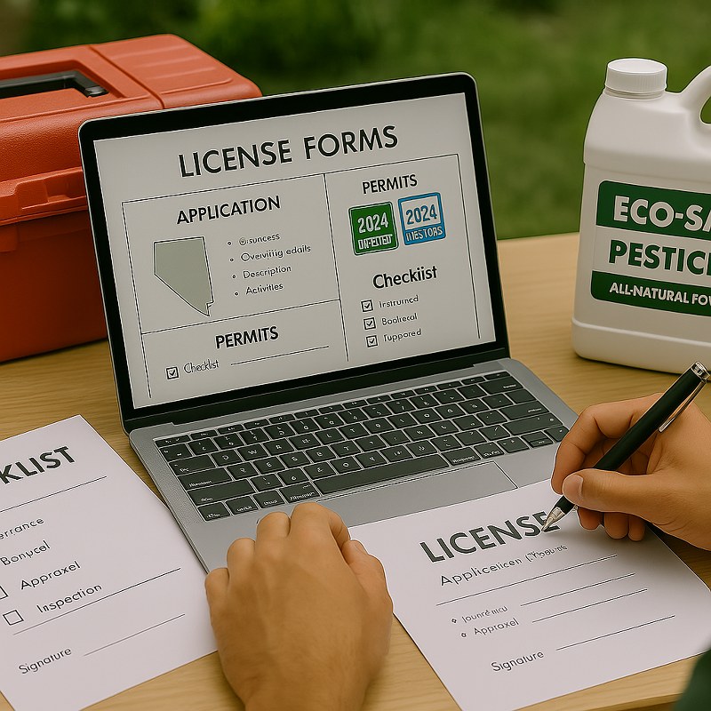 Gardening permits and licensing forms.