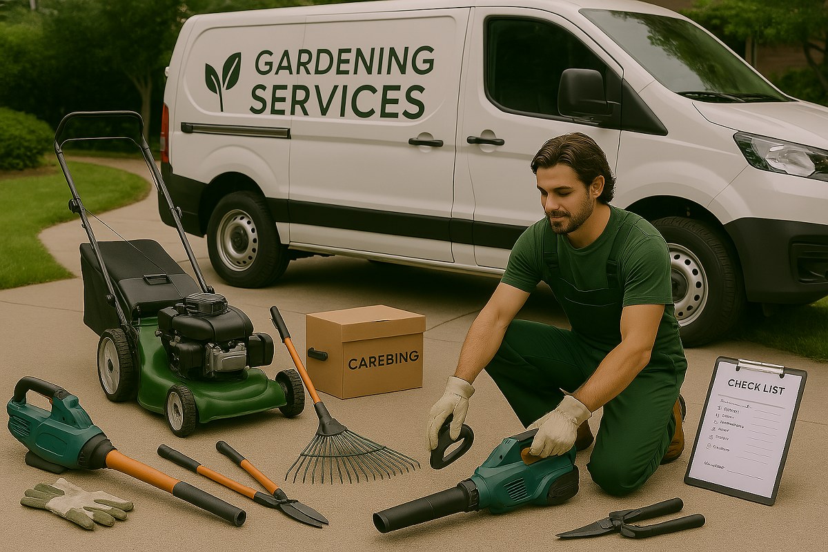 Gardening tools.