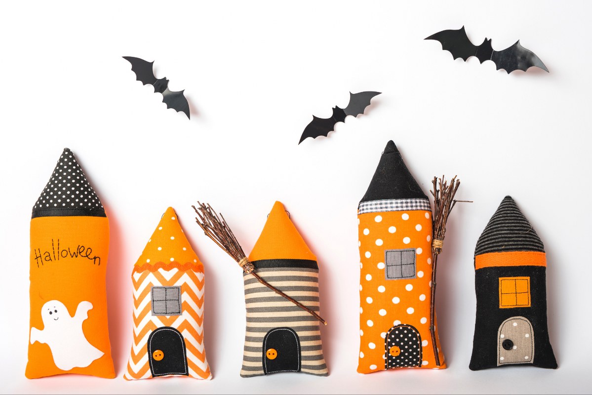 Halloween-Themed Pillows.