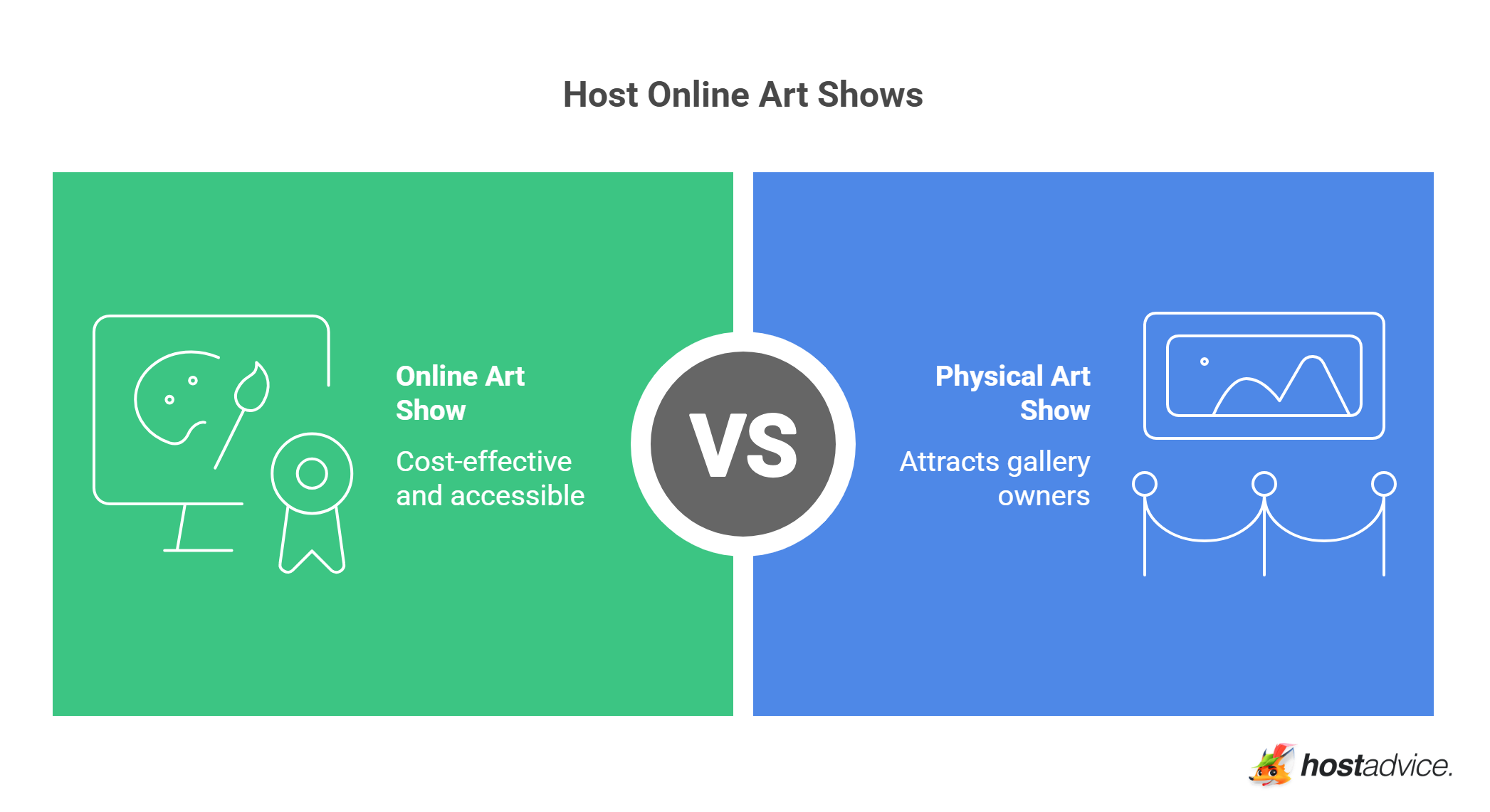 Host Online Art Shows