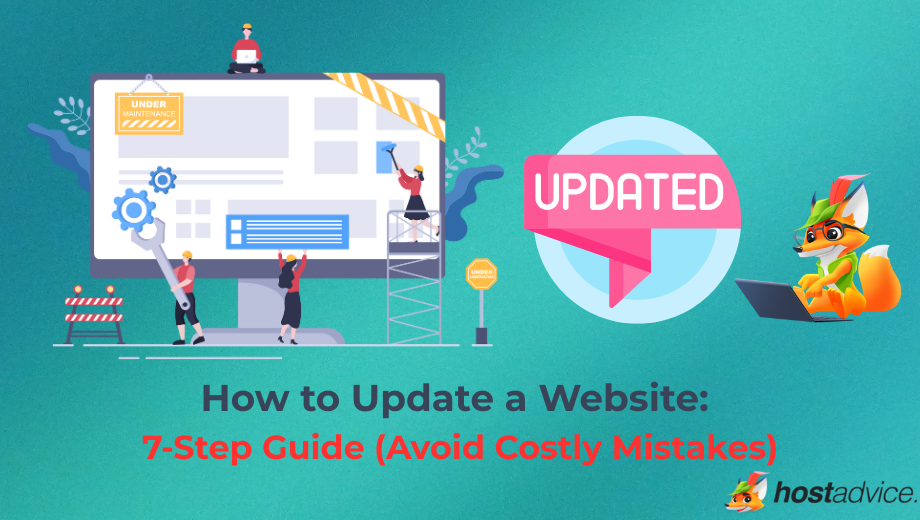 How to Update a Website: 7-Step Guide (Avoid Costly Mistakes) blog