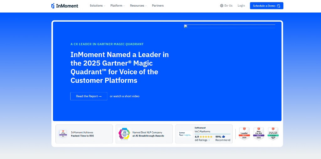 InMoment website.