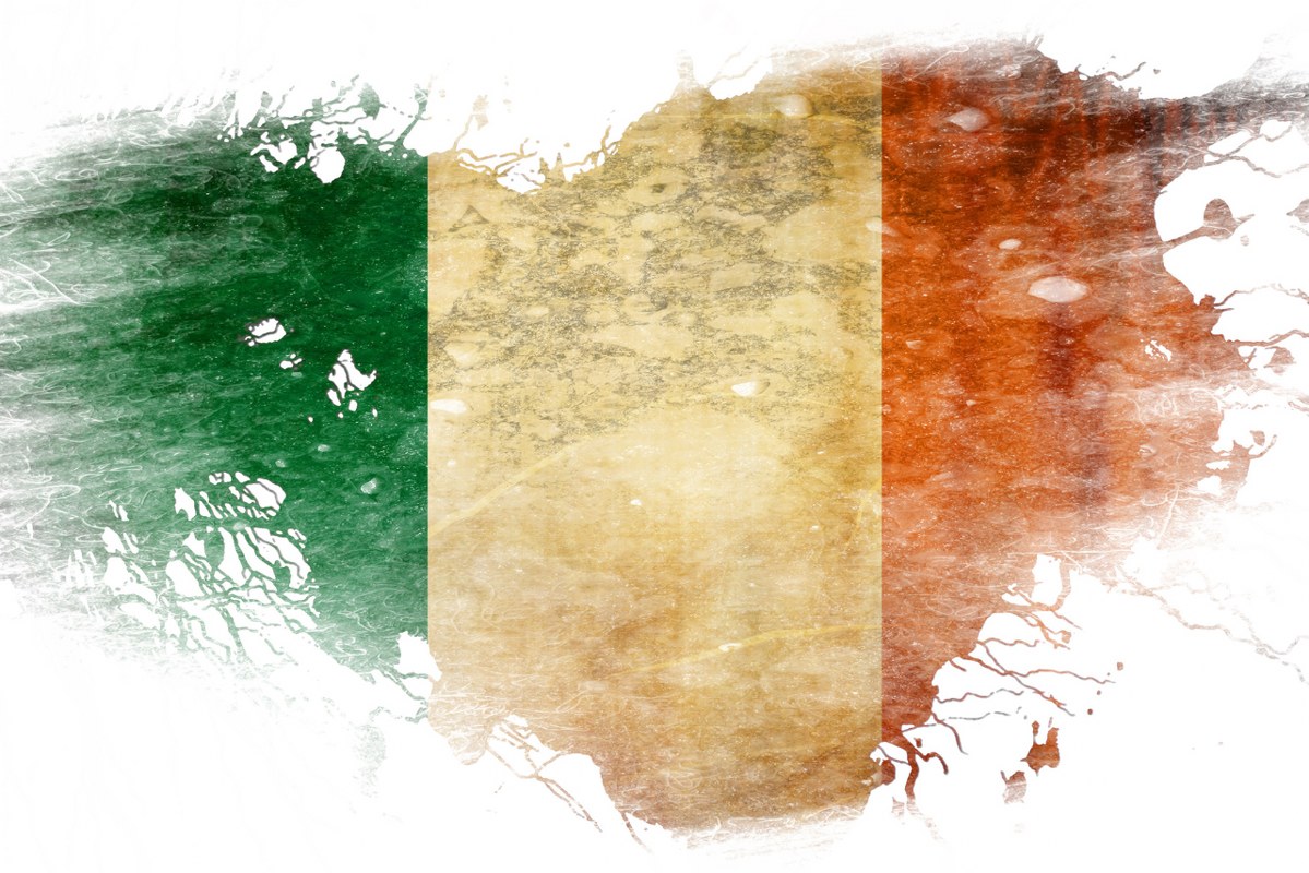Irish flag.