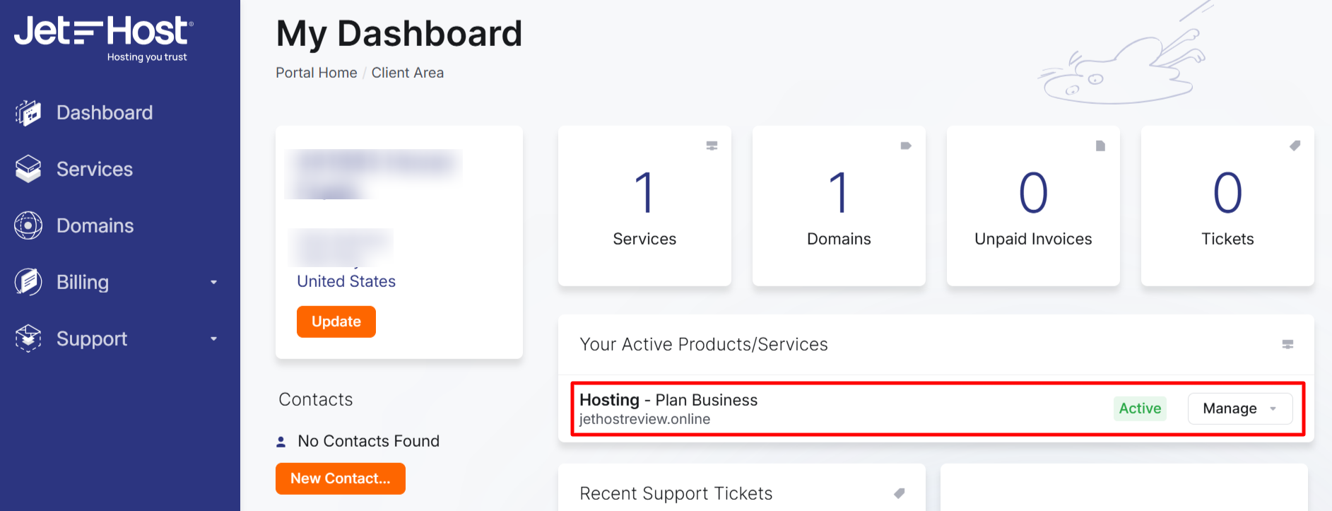 Hosting Management