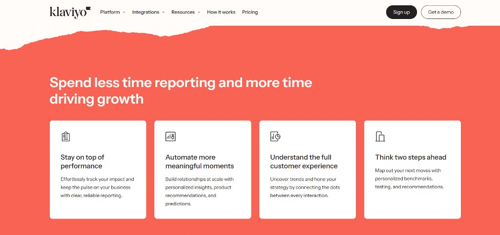 Klaviyo reports.