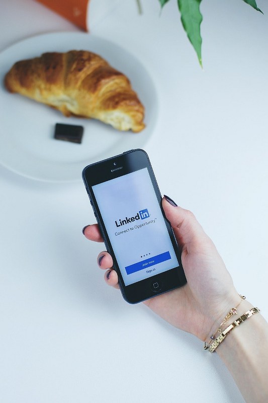 LinkedIn application.