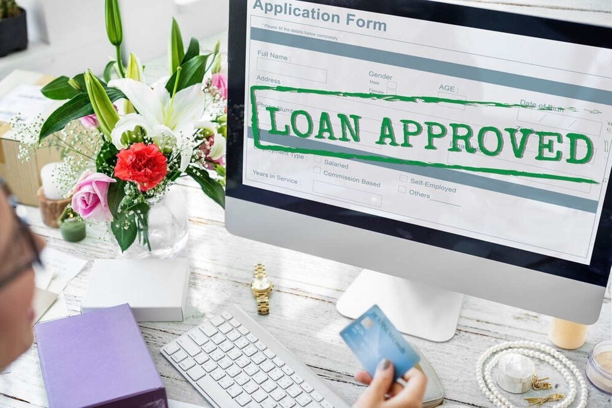 Loan approved application form.