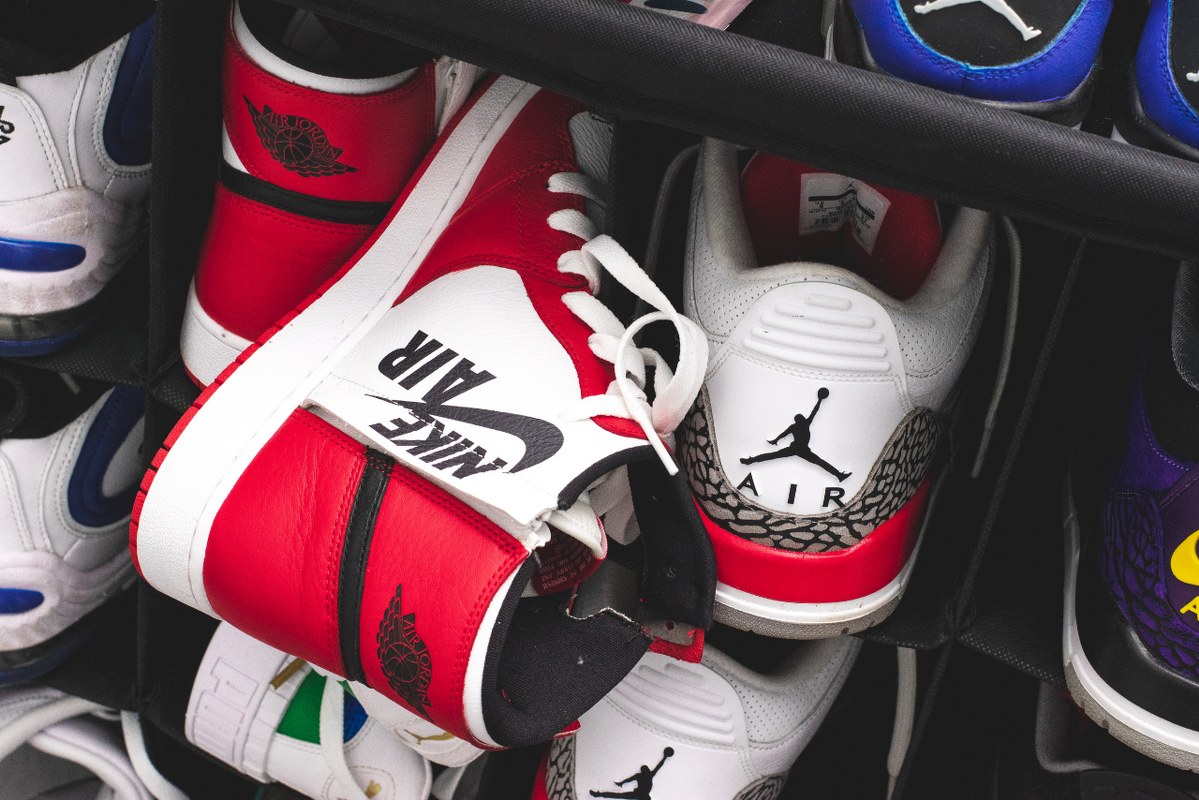 Pairs of Assorted-color Shoes.