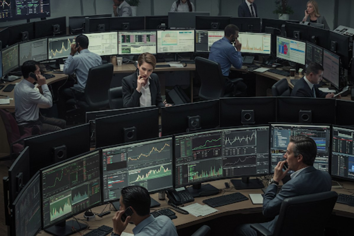 People working in the brokerage industry.
