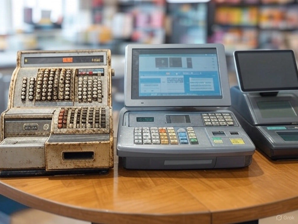 Point of Sale system evolution.