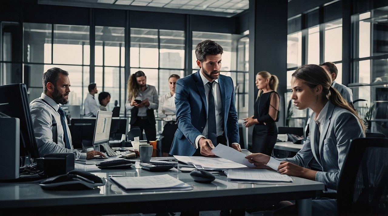 Poor communication inside the workplace.