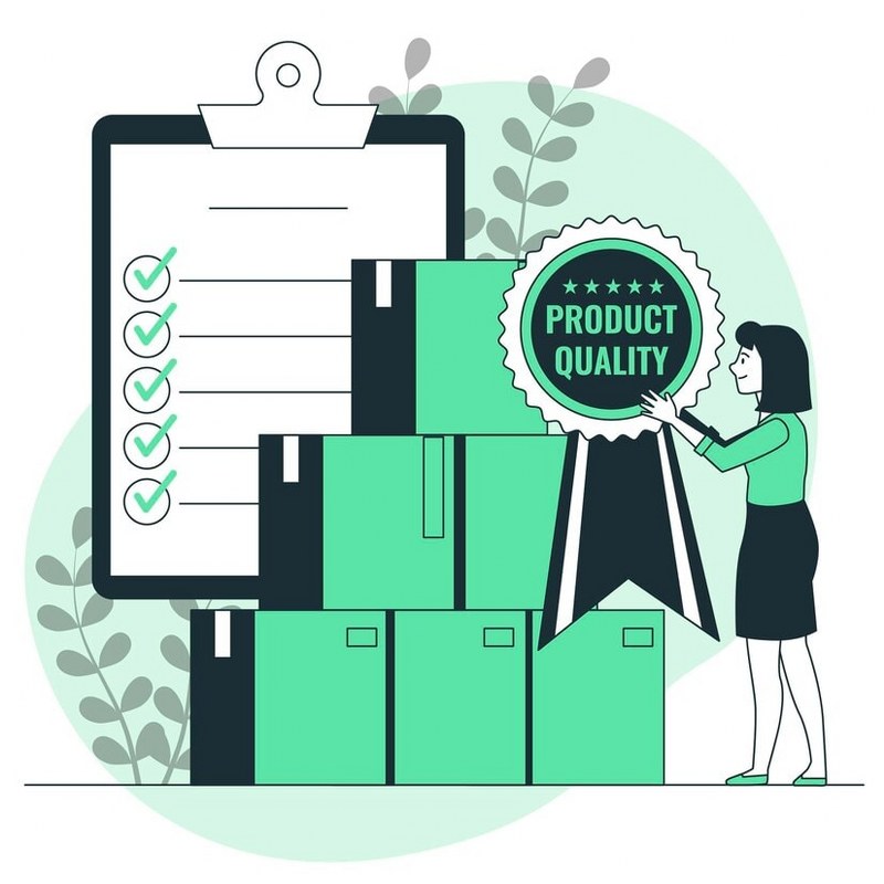 Product quality illustration.