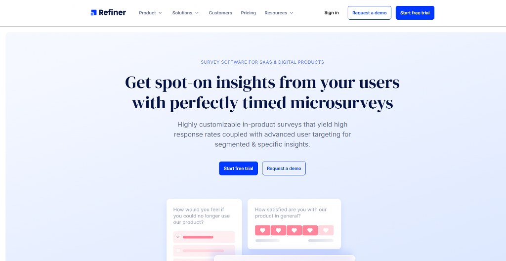 Refiner website.