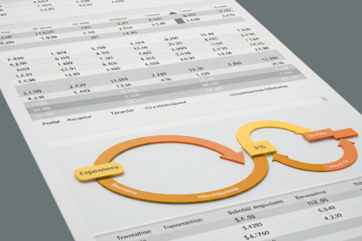 Sample image of cash flow statement.