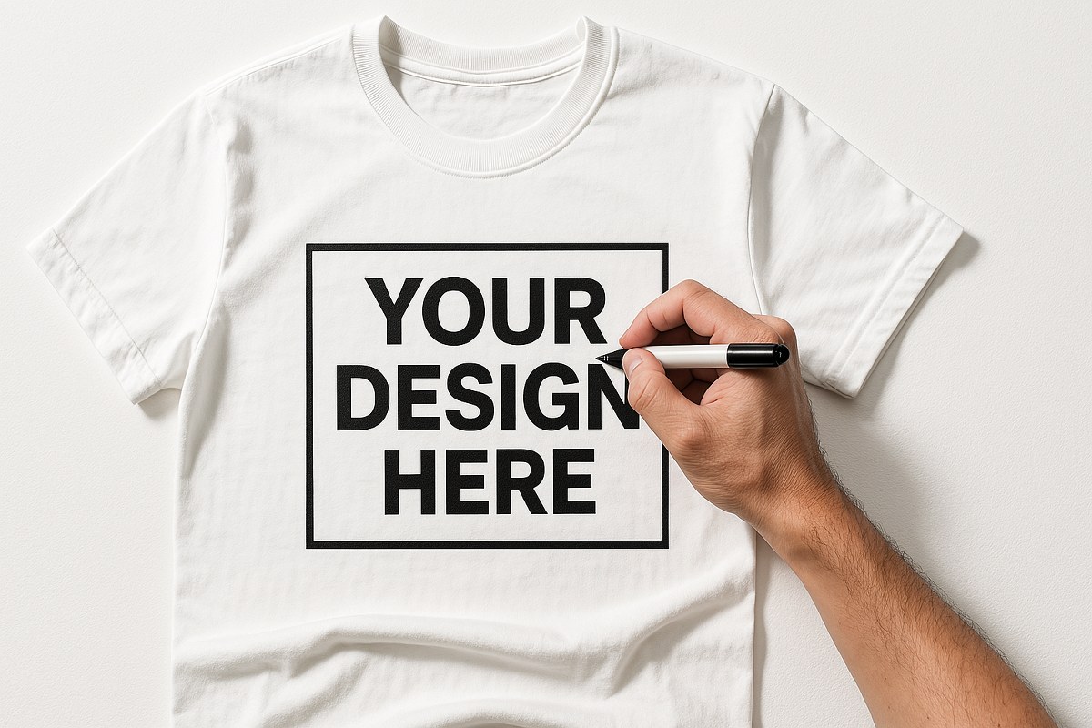 T-shirt customization.