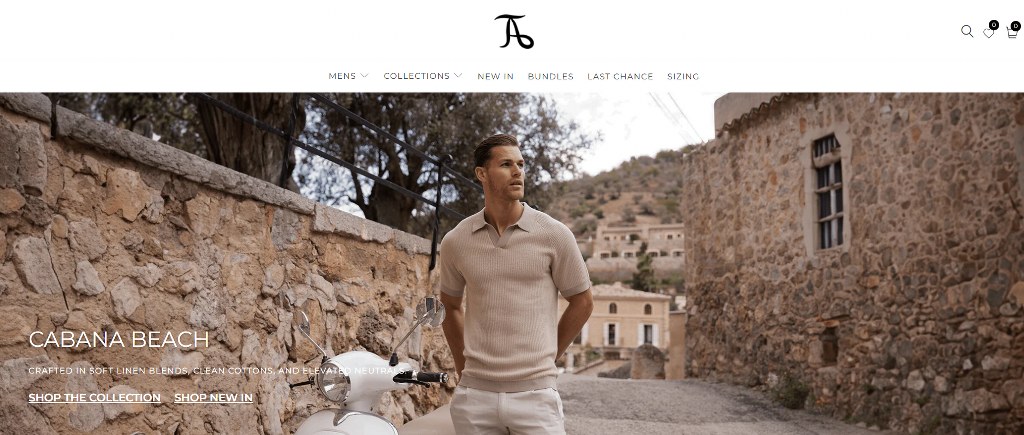 Tailored Athlete webpage.