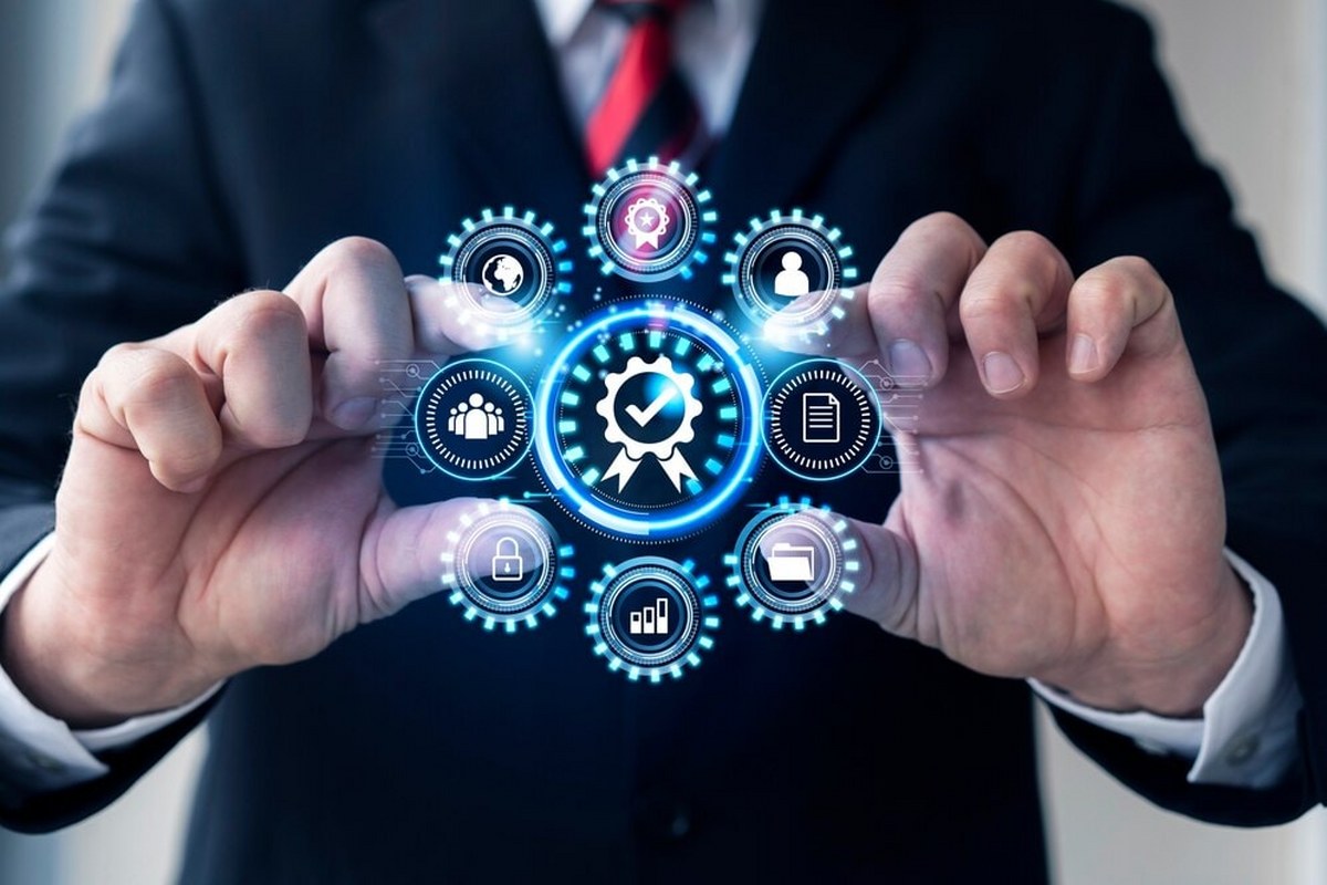 Technology integration concept.