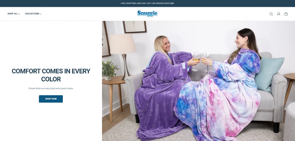 The Snuggie's website.