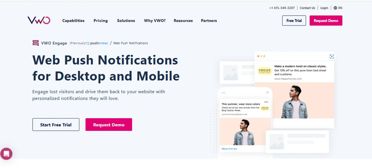 VMO Engage website
