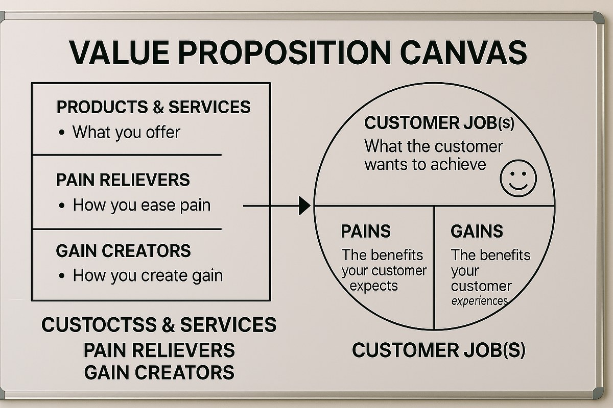 Value proposition canvas.