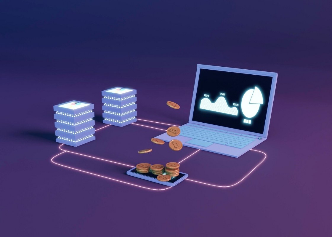 Web hosting illustration.