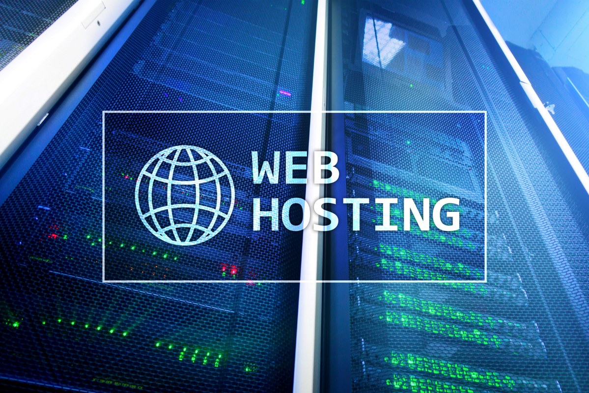 Webhosting concept.