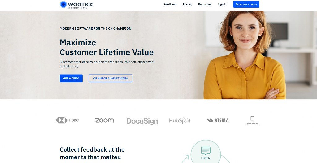 Wootric website.