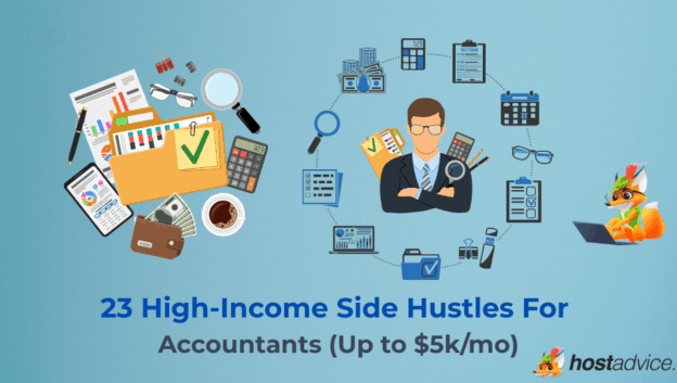 23 High-Income Side Hustles for Accountants (Up to $5k/mo)