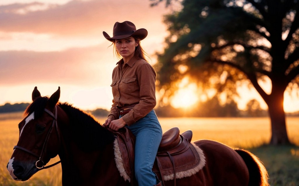 A horse rider.