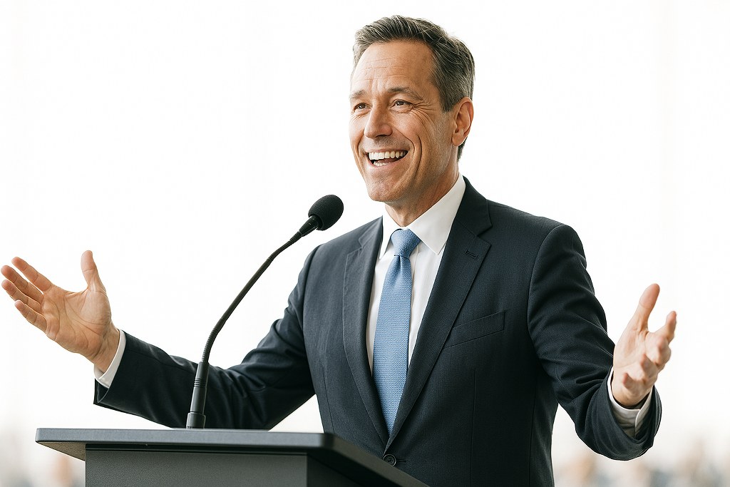 A public speaker.