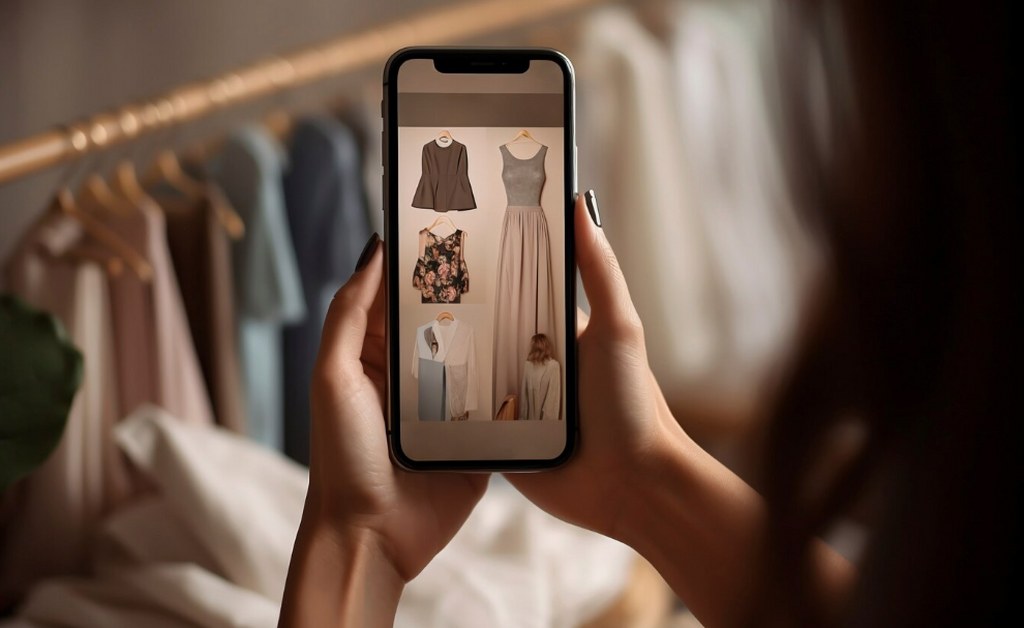 An online clothes store.
