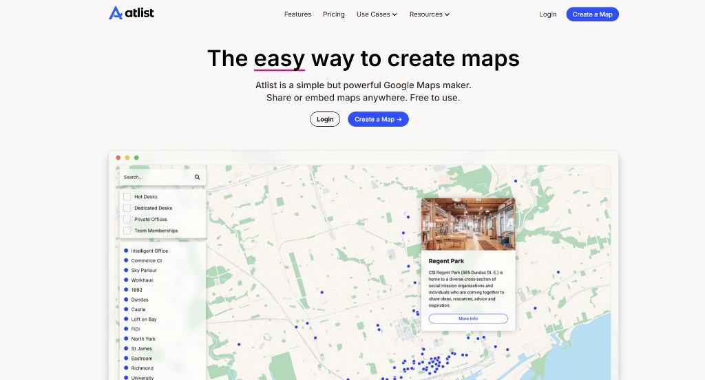 Atlist website.